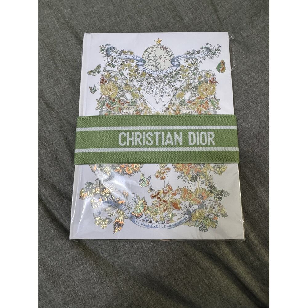 Christian Dior Around the World Notebook Limited Edition Butterfly Garden